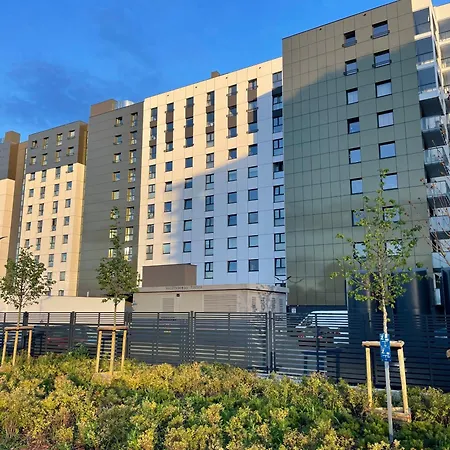 דירה Superior Baltea 3 Rooms, 2 Bedrooms, 800m, Air Condition! גדנסק